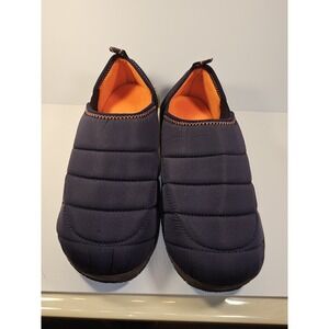 LongBay Mens Outdoor Slippers Two Tone Memory Foam Slip On  Men Size 13